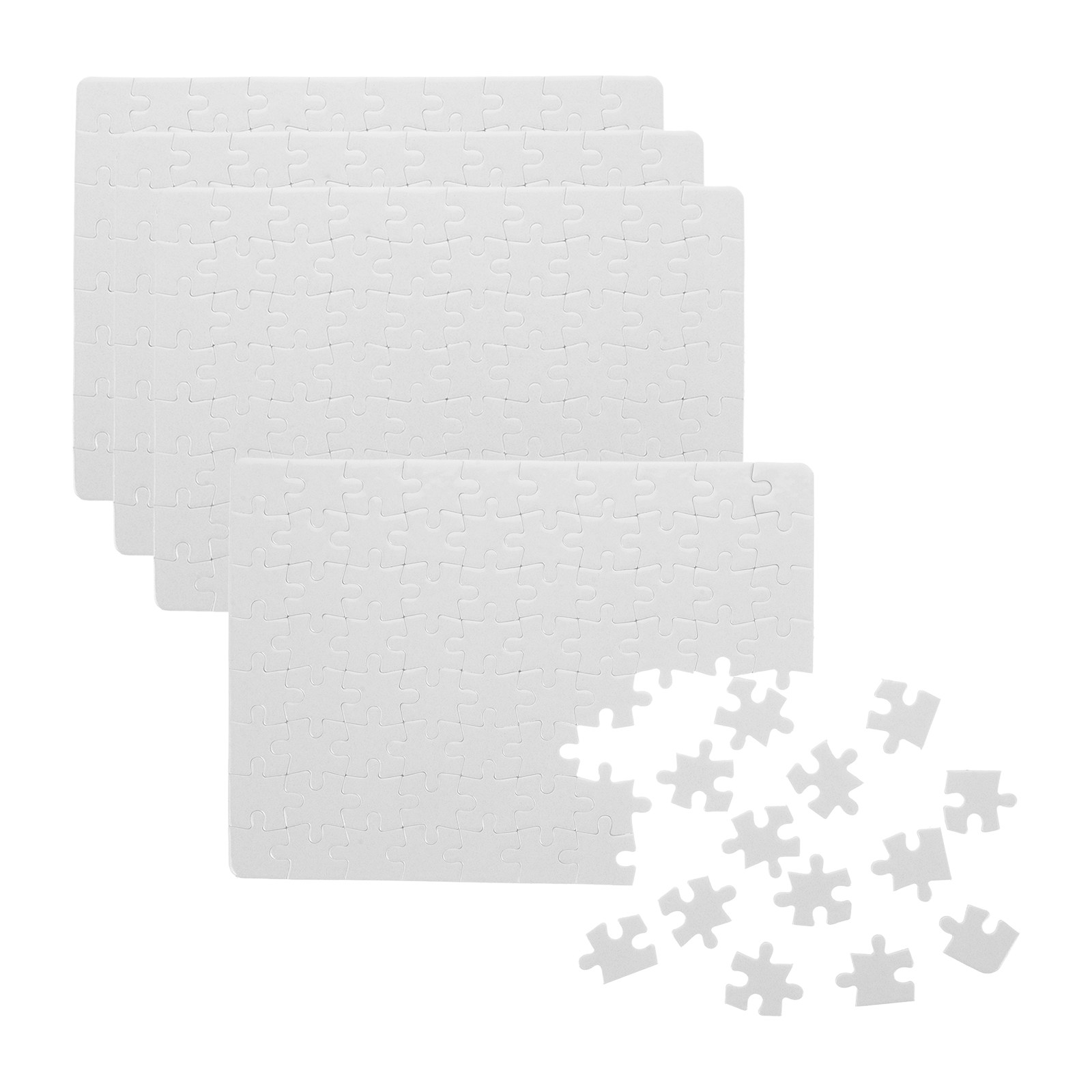 4 Sheets Sublimation Blank Puz - огляд і ціна Puzzle Blank White