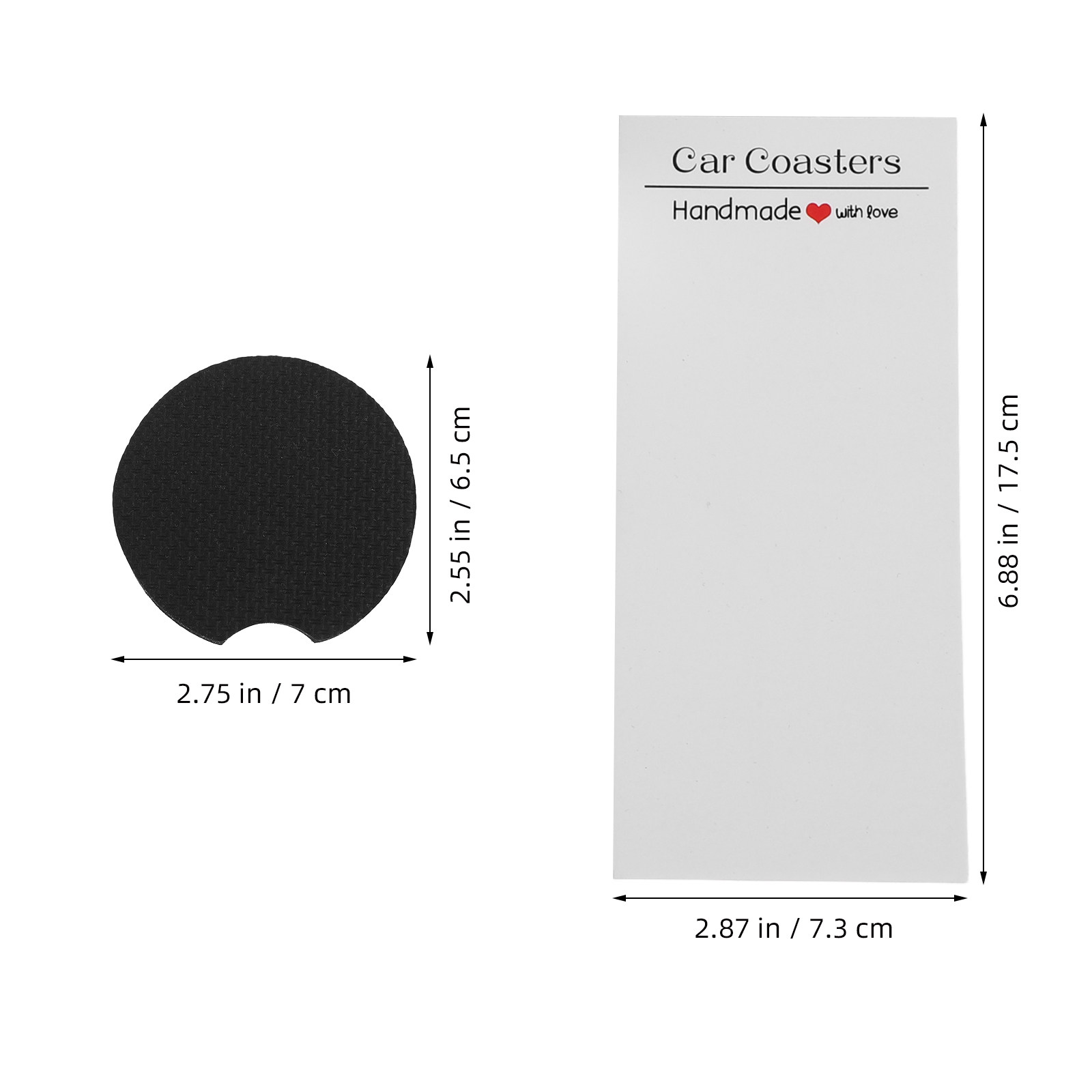1Set Neoprene Sublimation Car  - огляд і ціна Coaster Sublimation Blank