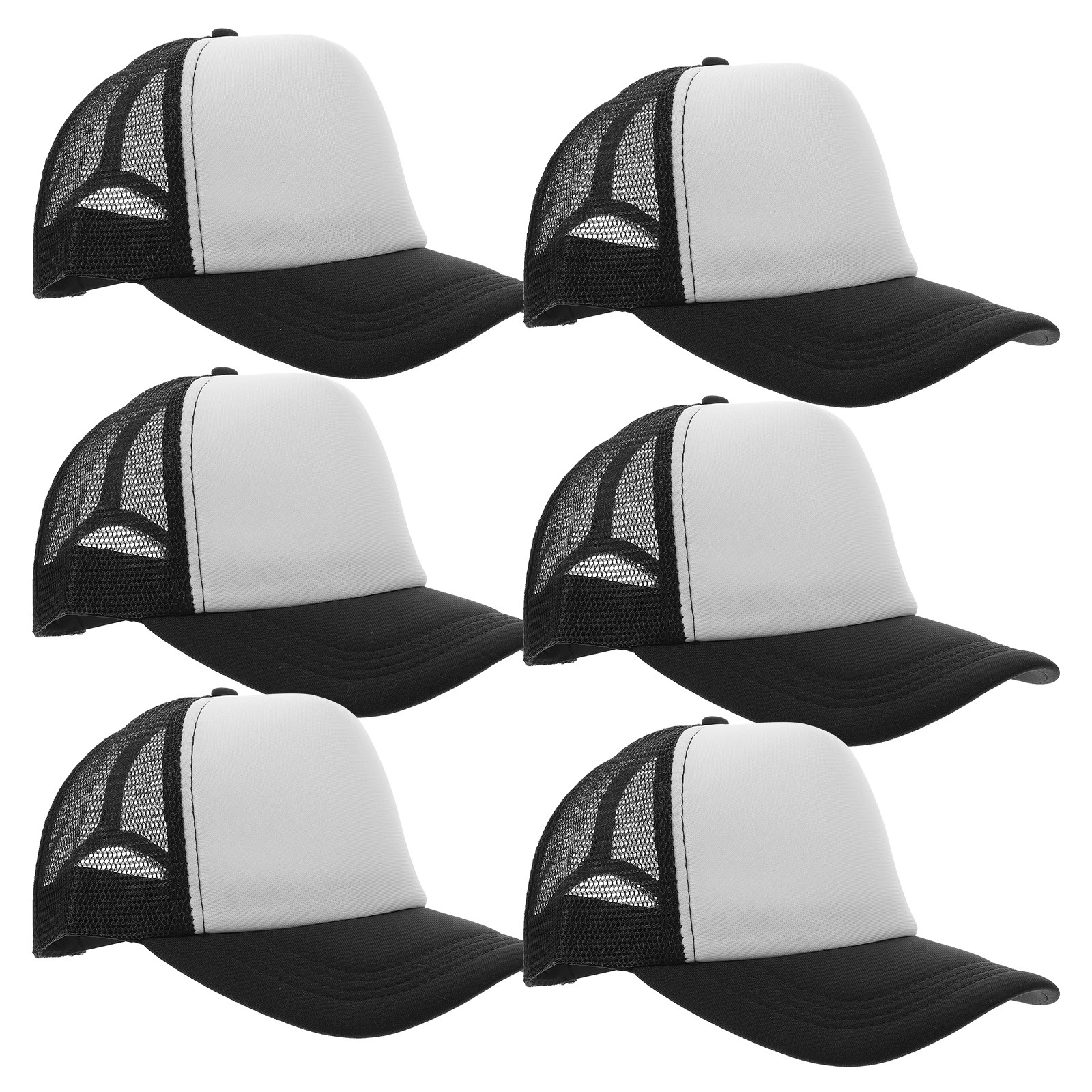10Pcs Blank Baseball Caps Mesh - огляд і ціна Hat Sublimation Blank