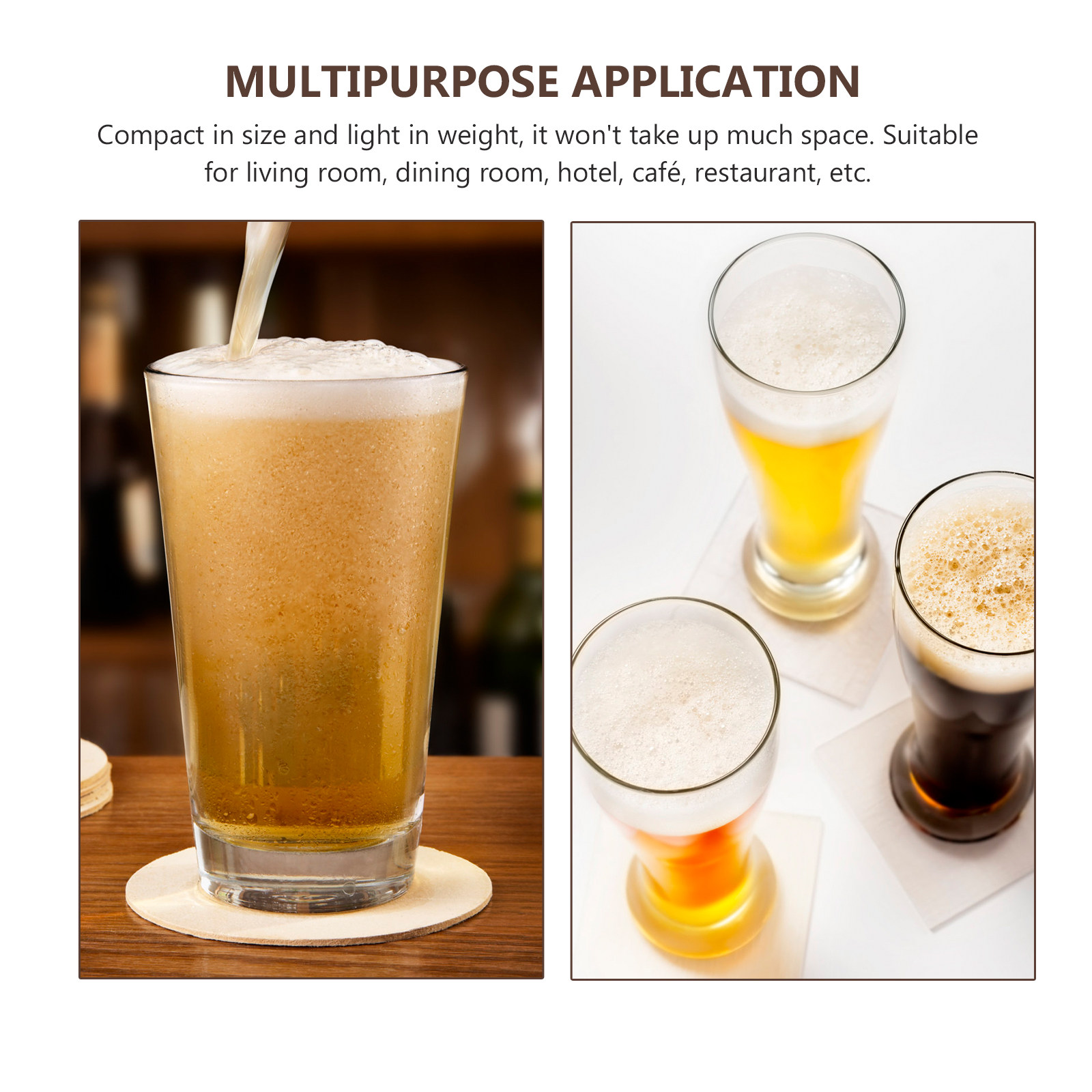 10Pcs Heat Transfer Coasters S - огляд і ціна Coaster Sublimation Blank