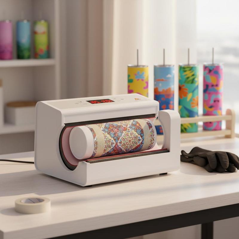 Auto Tumbler Heat Press Machin - огляд і ціна Sublimation Mug White